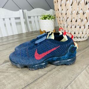 Nike Air VaporMax 2020 Obsidian Siren Red Flyknit Women’s Size 8.5